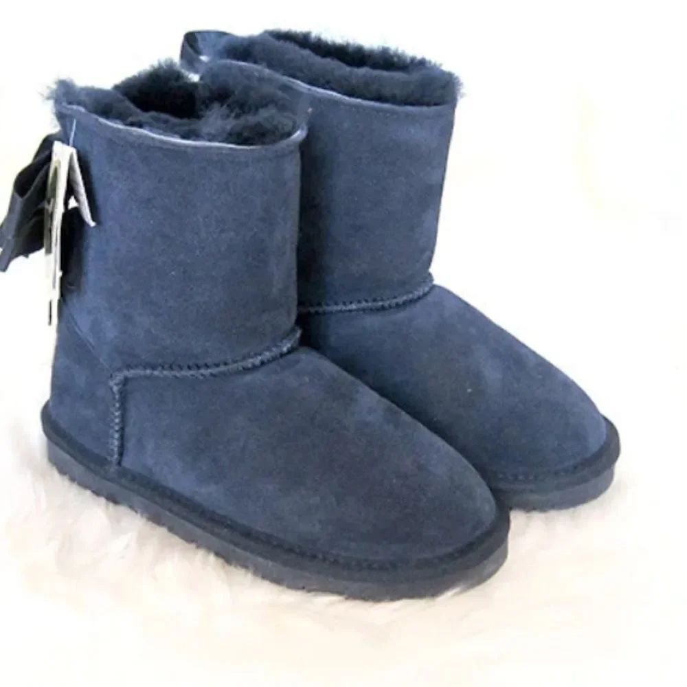 UGG MINI BAILEY BOW RETRO SPOTS OCEAN BOOTS - WOMEN'S S2